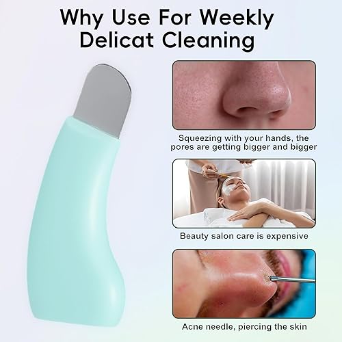 Miniatura 2 de Herramienta removedor de puntos negros de silicona para cara, masajeador facial reutilizable para puntos negros, limpiador profesional de poros y