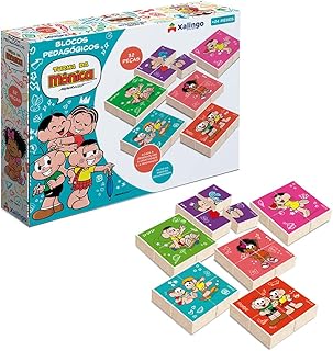 Blocos Pedagógicos Turma da Mônica Xalingo