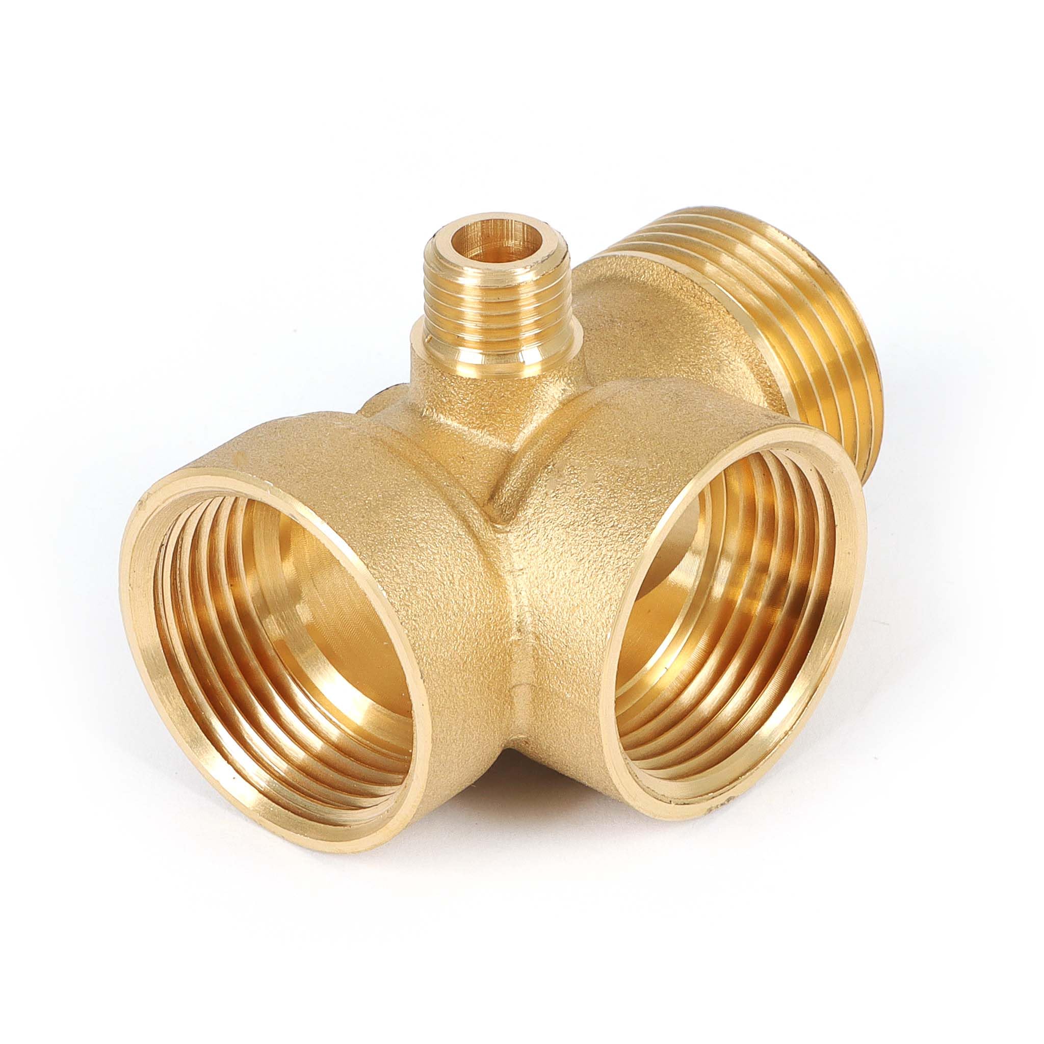 4-Way Brass Splitter Manifold Distributor 1inch 1/4" Pressure Vessel Expansion