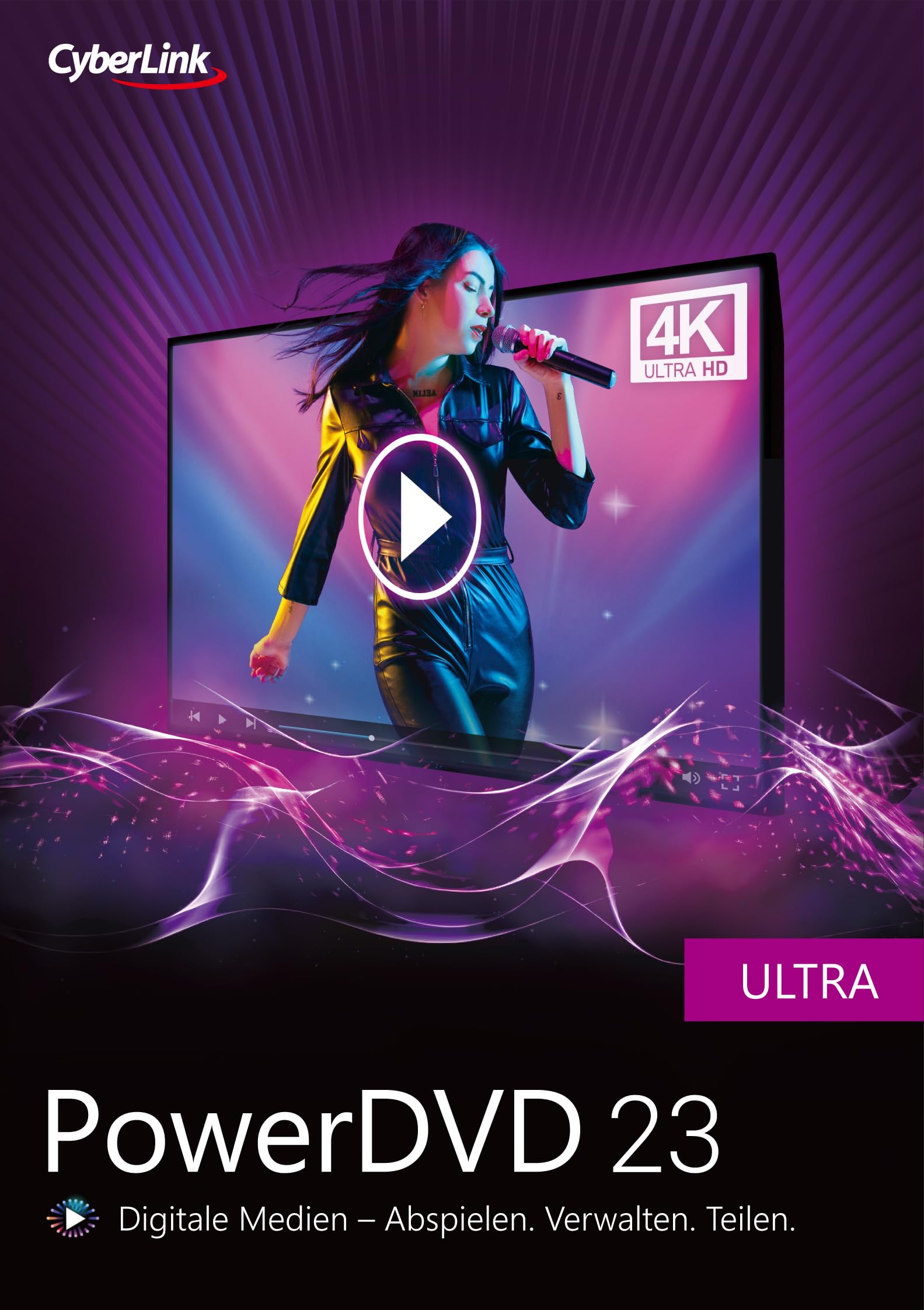 CyberLink PowerDVD 23 | Ultra | PC Aktivierungscode per Email
