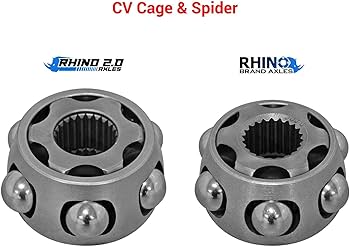 Amazon.com: SuperATV Heavy Duty Rhino 2.0 Front Axle Compatible