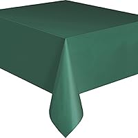 Vista 4 de Mantel de plástico burdeos, 108 x 54 pulgadas