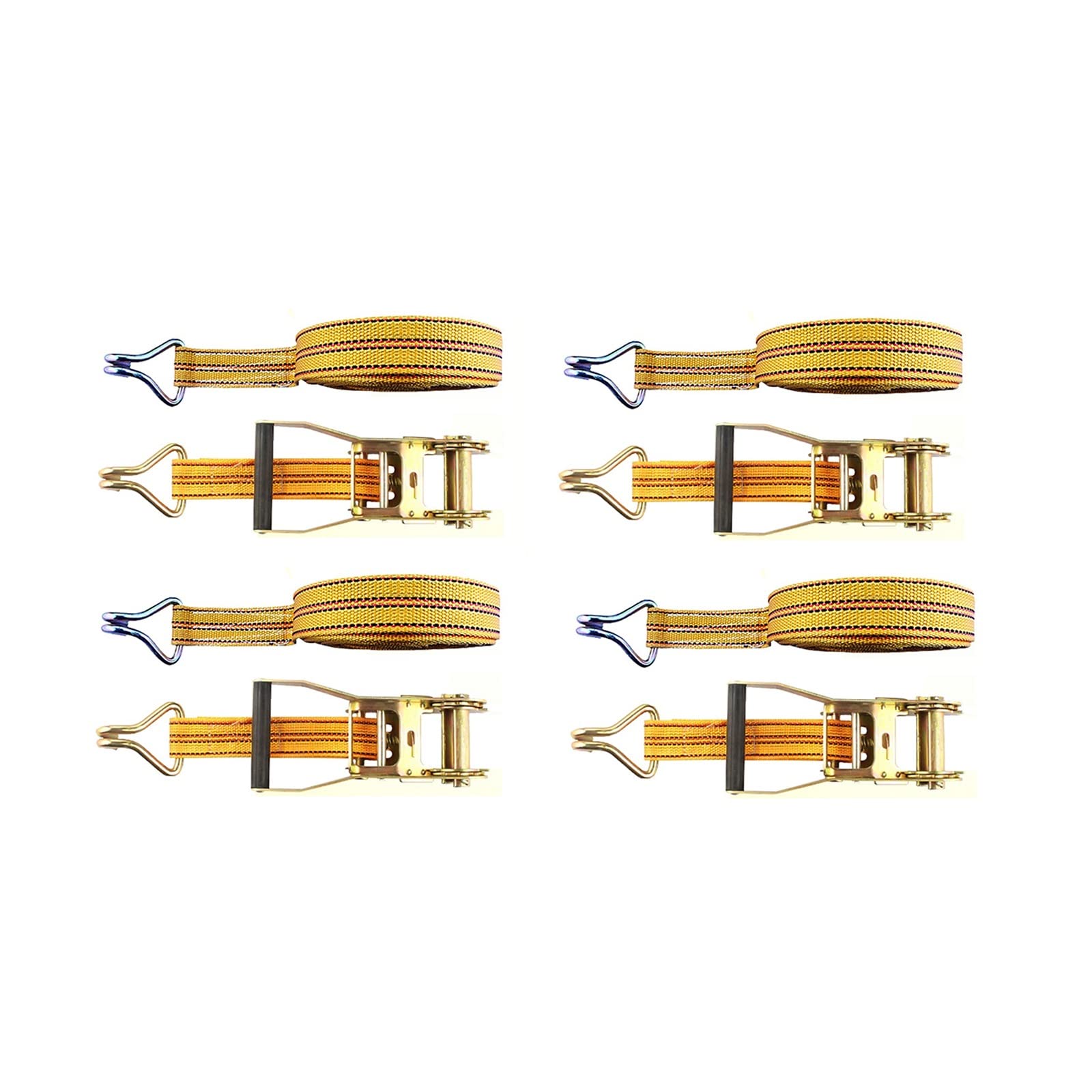 Correas tensoras Correas de amarre de trinquete Lonas y amarres, correas de amarre de trinquete de servicio pesado para kayak de tabla de surf o amarre de carga de 4 cm de ancho (Size : 40ft) ( 20ft