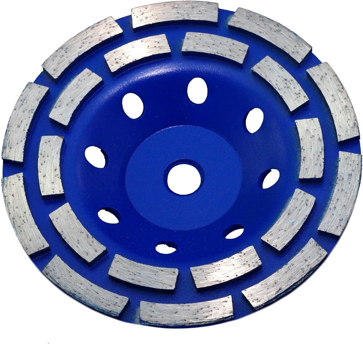 Geko G00376 Diamond Grinding Cup Wheel Double Row, 125 x m14, Multicolour