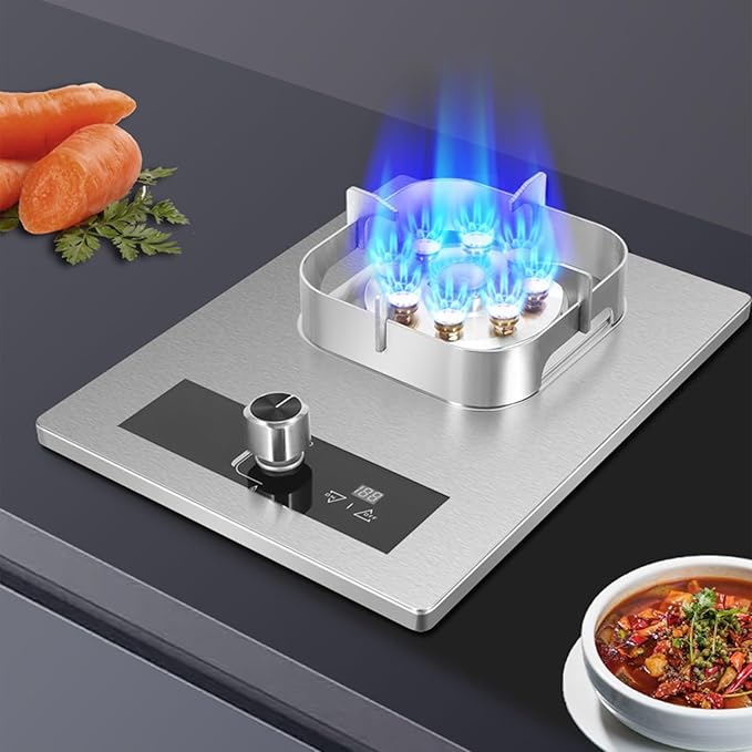 Estufa de Gas 1 Quemador 5.2KW Vidrio Templado con Protección de Apagado miniatura 2
