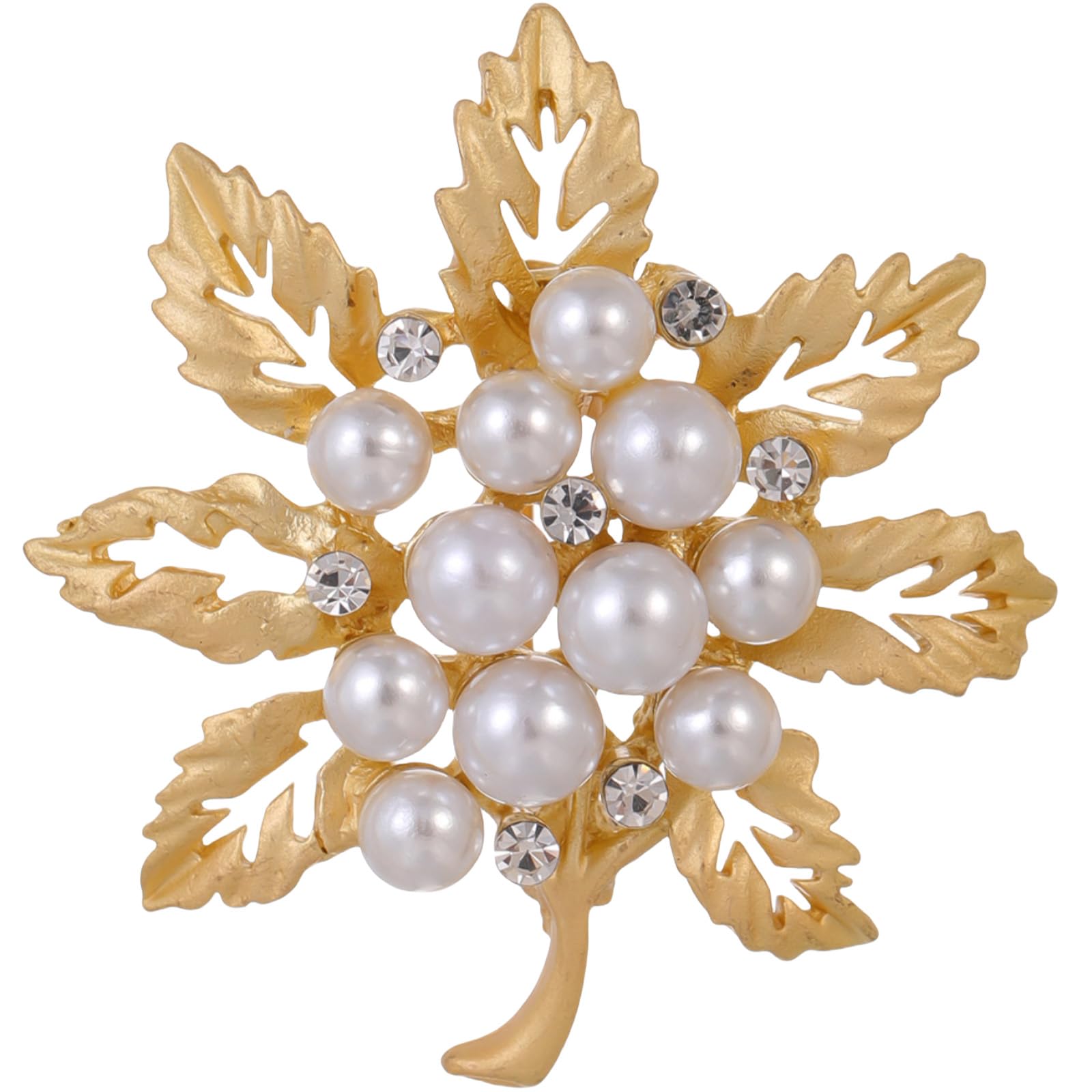 FAIRYGATE Anti Exposure Fixed Brooches Women Unisex Vintage Rhinestone Office Party Brooch Pins Lapel Pin Dress Suit Accessories Boutonniere — view 53