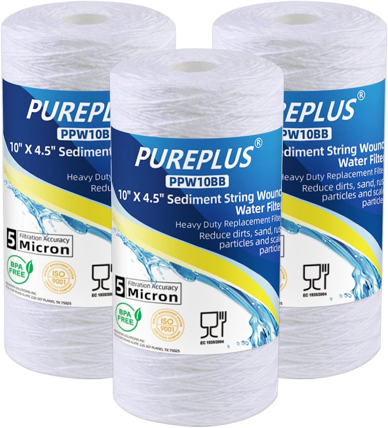 Pelican Water PC40 10 in. 5 Micron Sediment Replacement