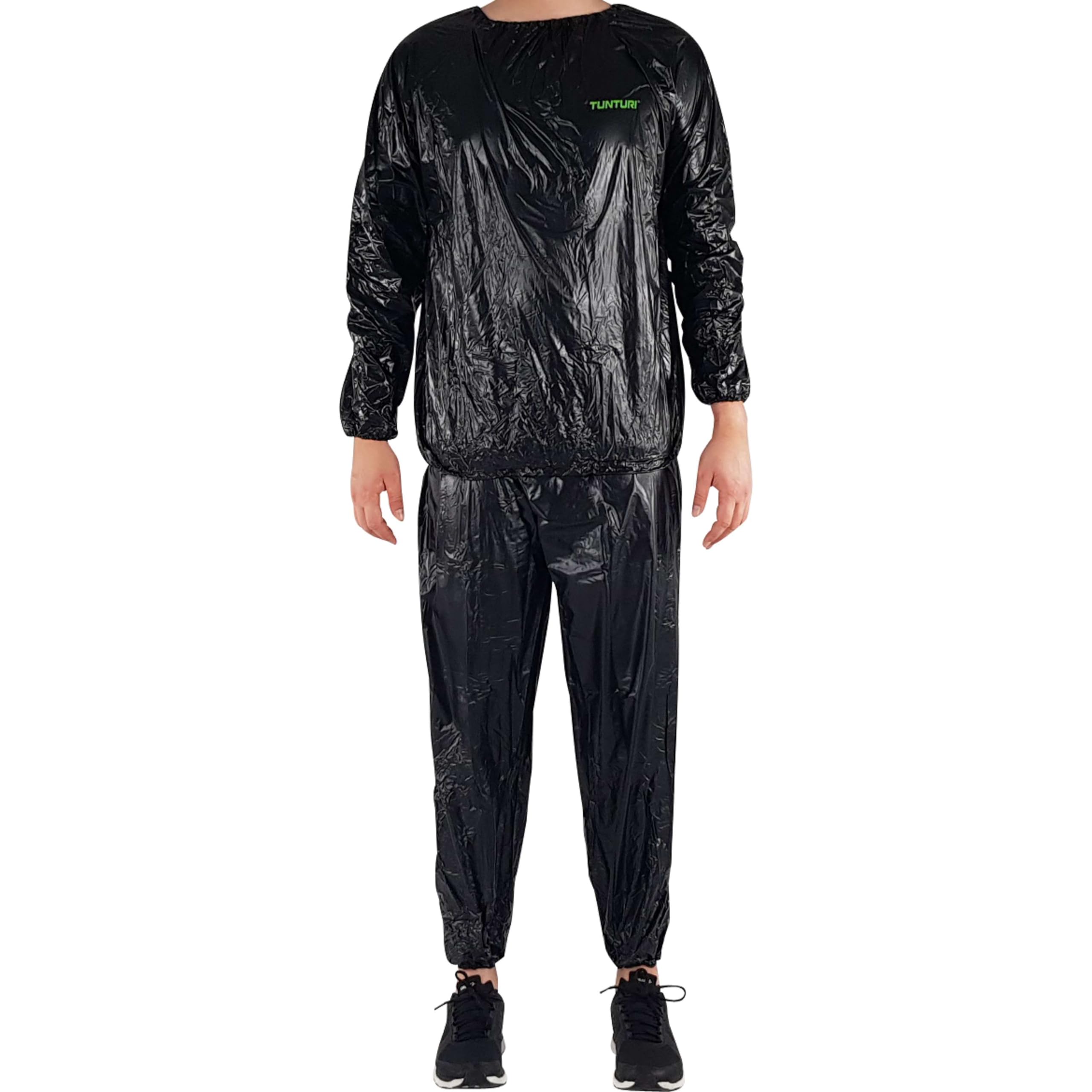 Tunturi Schwitzanzug -Sauna Suit - Saunaanzug - XXL - Schwarz