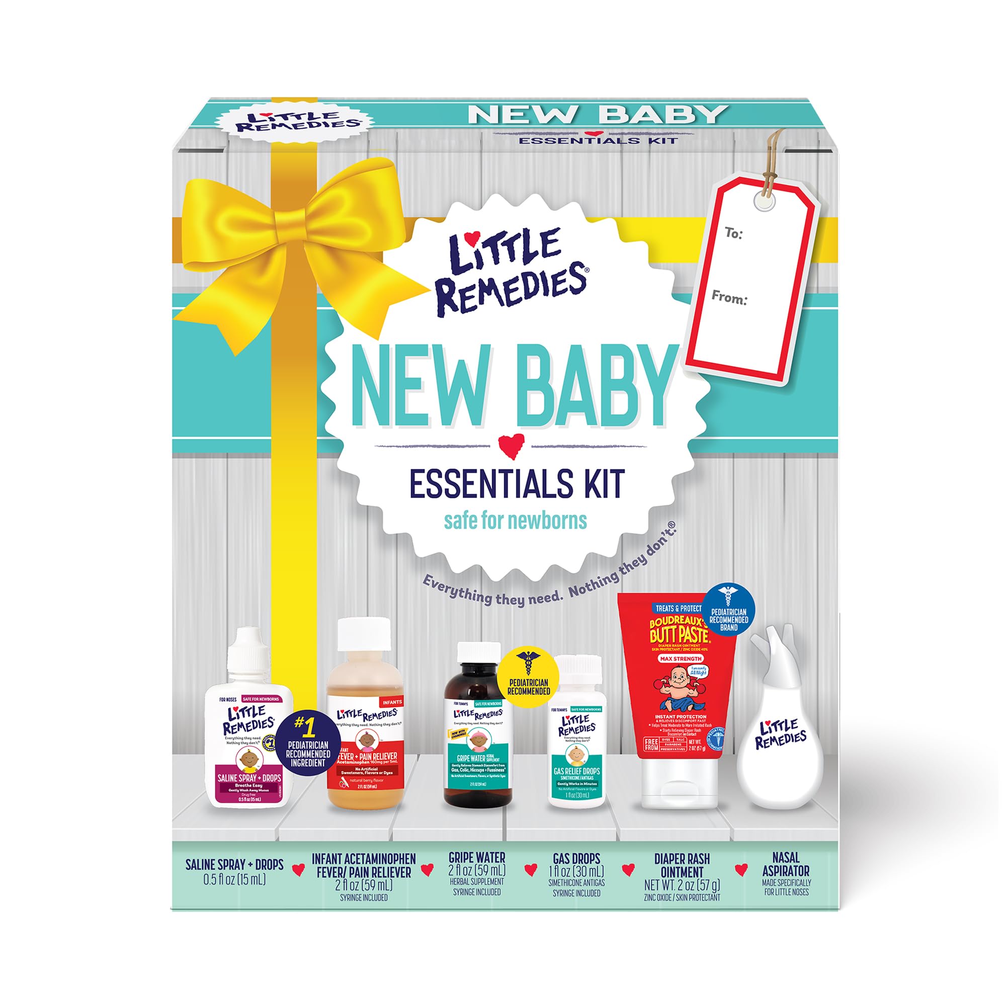 Little Remedies New Baby Essentials Kit