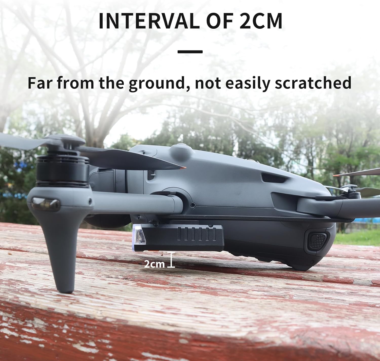 2PSC Rechargeable Night Flight Light Searchlight for DJI Mavic 4 Pro with Mounting Bracket and Battery,High-Brightness and Far Irradiation Range