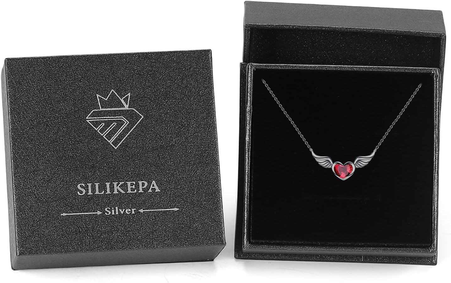 Angel Wings Necklace for Women, 925 Sterling Silver, Angel Wings Pendant Necklace, Guardian Angel Pendant, Jewelry Gift for Women - Image 7