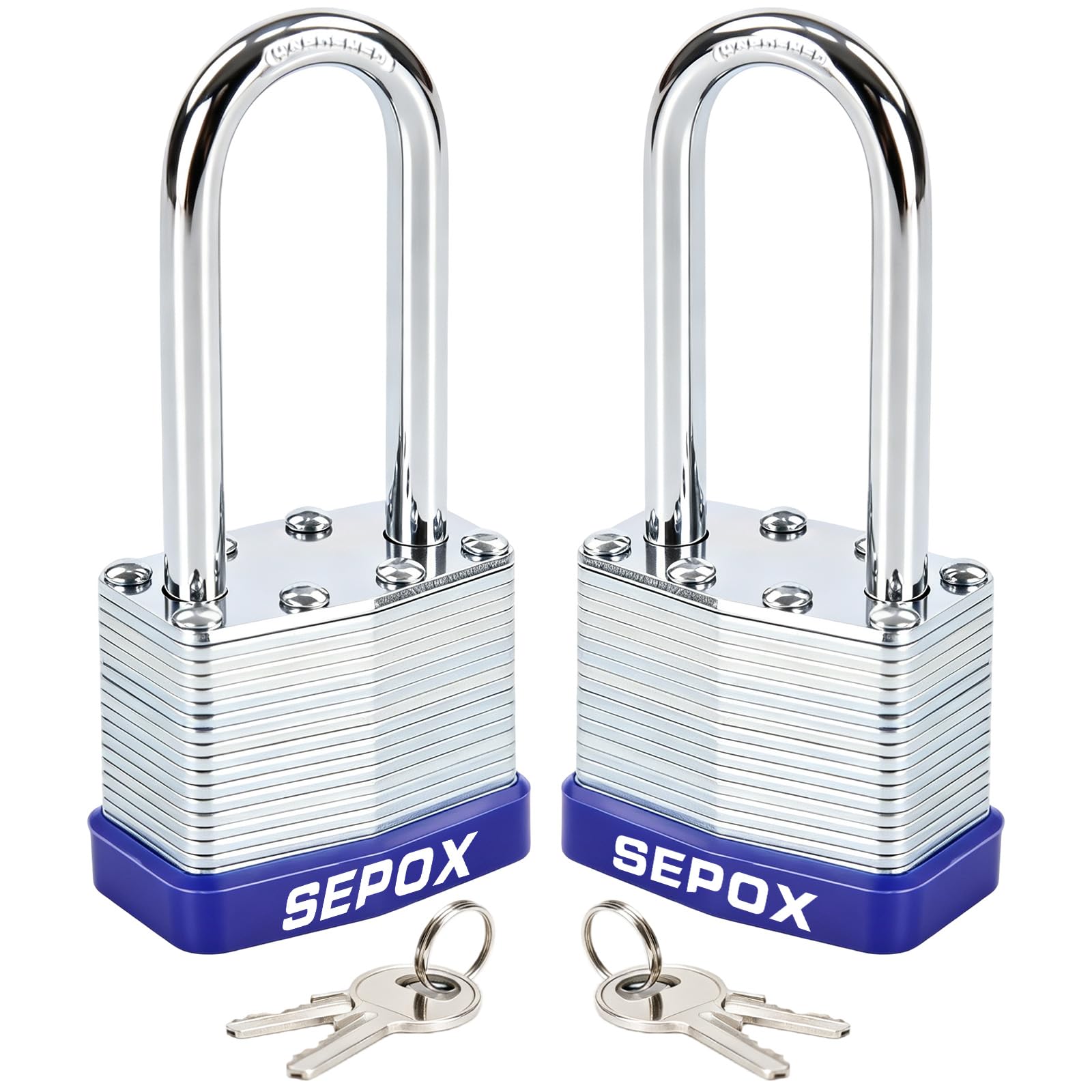 SEPOX® Heavy Duty Outdoor Padlock Keyed-Alike 2-3/8