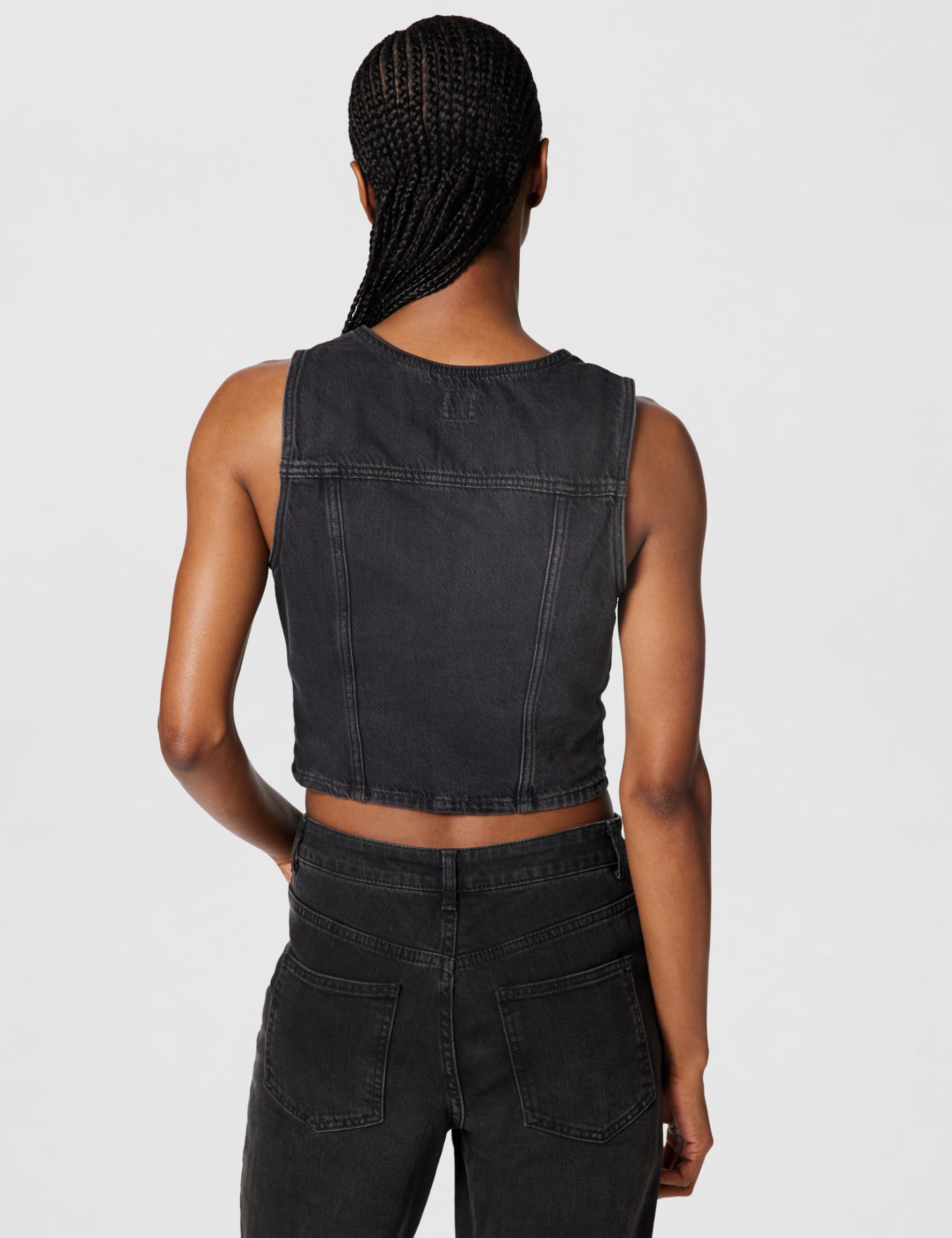Levi's Bella Denim Corset Top Mujer