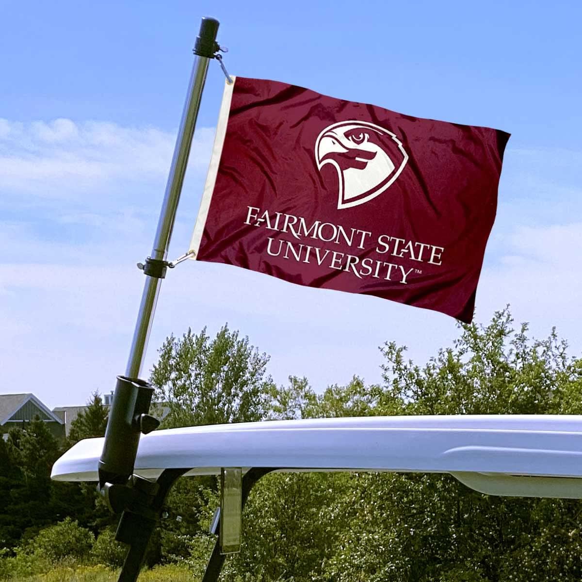 Fairmont State Fighting Falcons Boat and Nautical Flag - Image 4