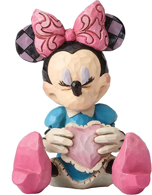 Jim Shore Minnie Mouse Figurine - Hand Painted Disney Collectible