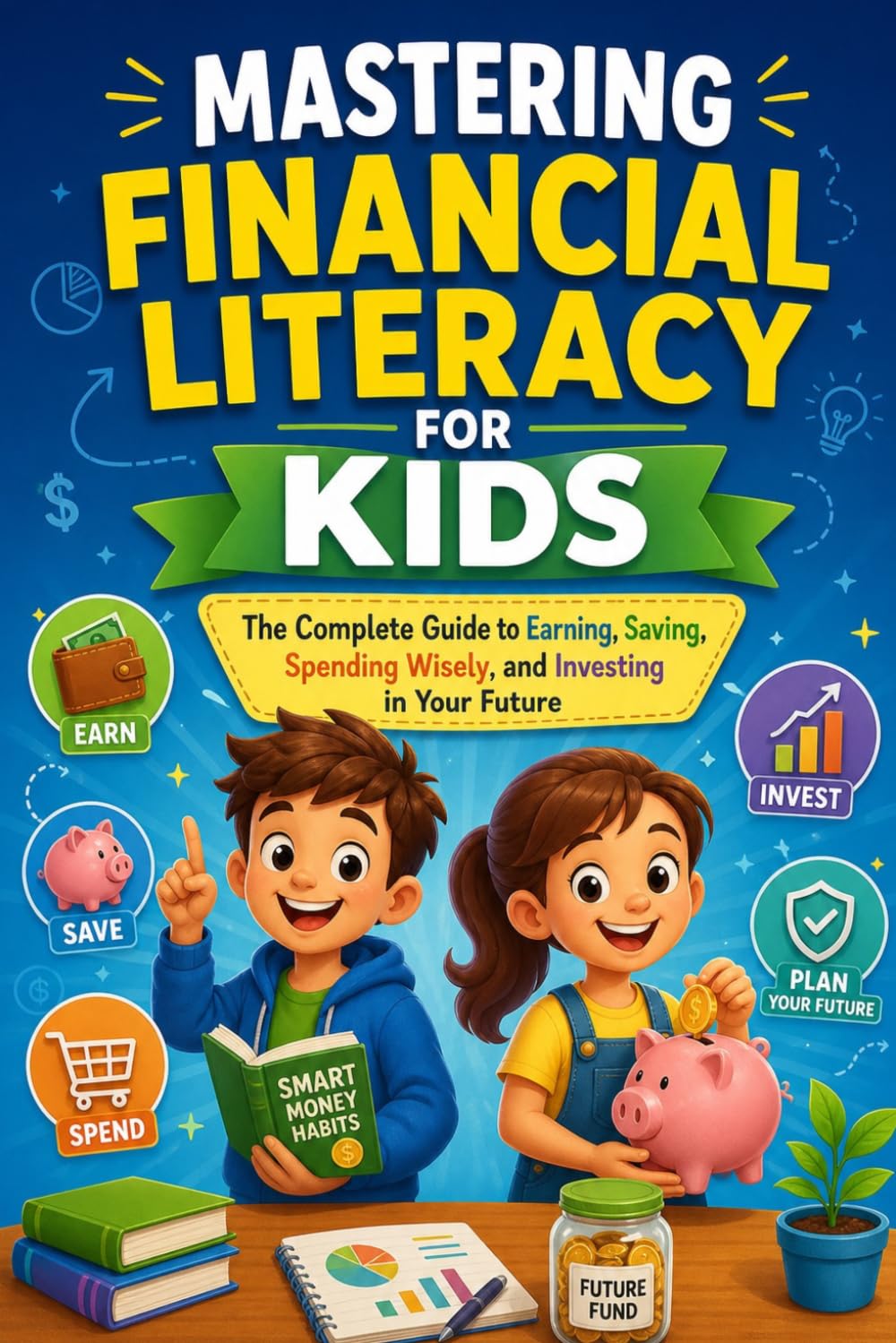 Mastering Financial Literacy for Kids: The Complete Guide to Earning, Saving, Spending Wisely, and Investing in Your Future