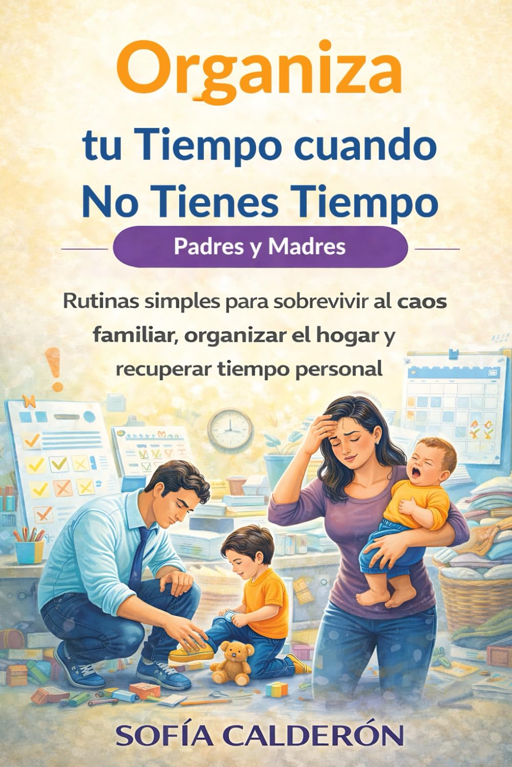 Organiza tu Tiempo cuando No Tienes Tiempo · Padres y Madres: Rutinas simples para sobrevivir al caos familiar, organizar el hogar y recuperar tiempo ... de Transformación Personal en 3 Volúmenes)