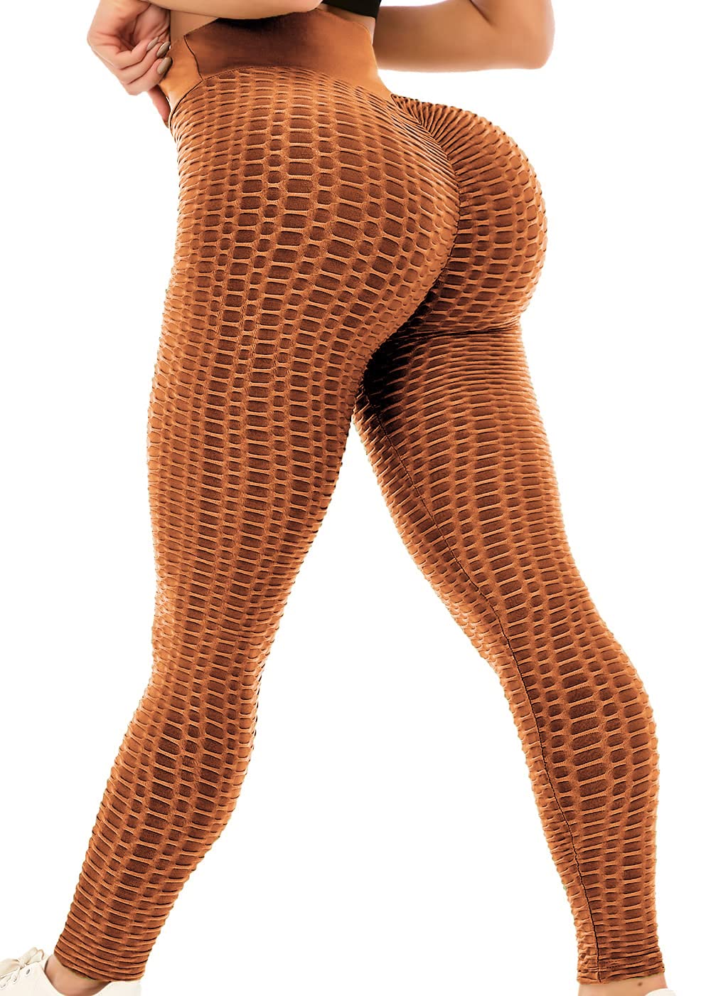 ViCherub Scrunch Butt Lifting Workout Leggings for Women High Waisted Yoga Pants Tummy Control Gym Booty Textured Tights