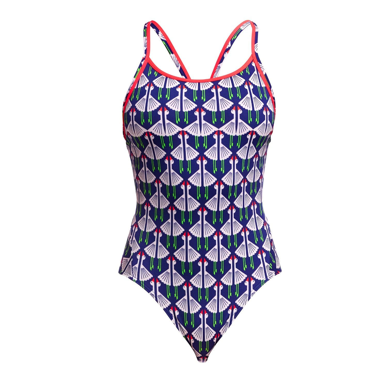 Funkita Sitting Duck Einteiler Badeanzug für Damen Blickdicht und schnelltrocknend