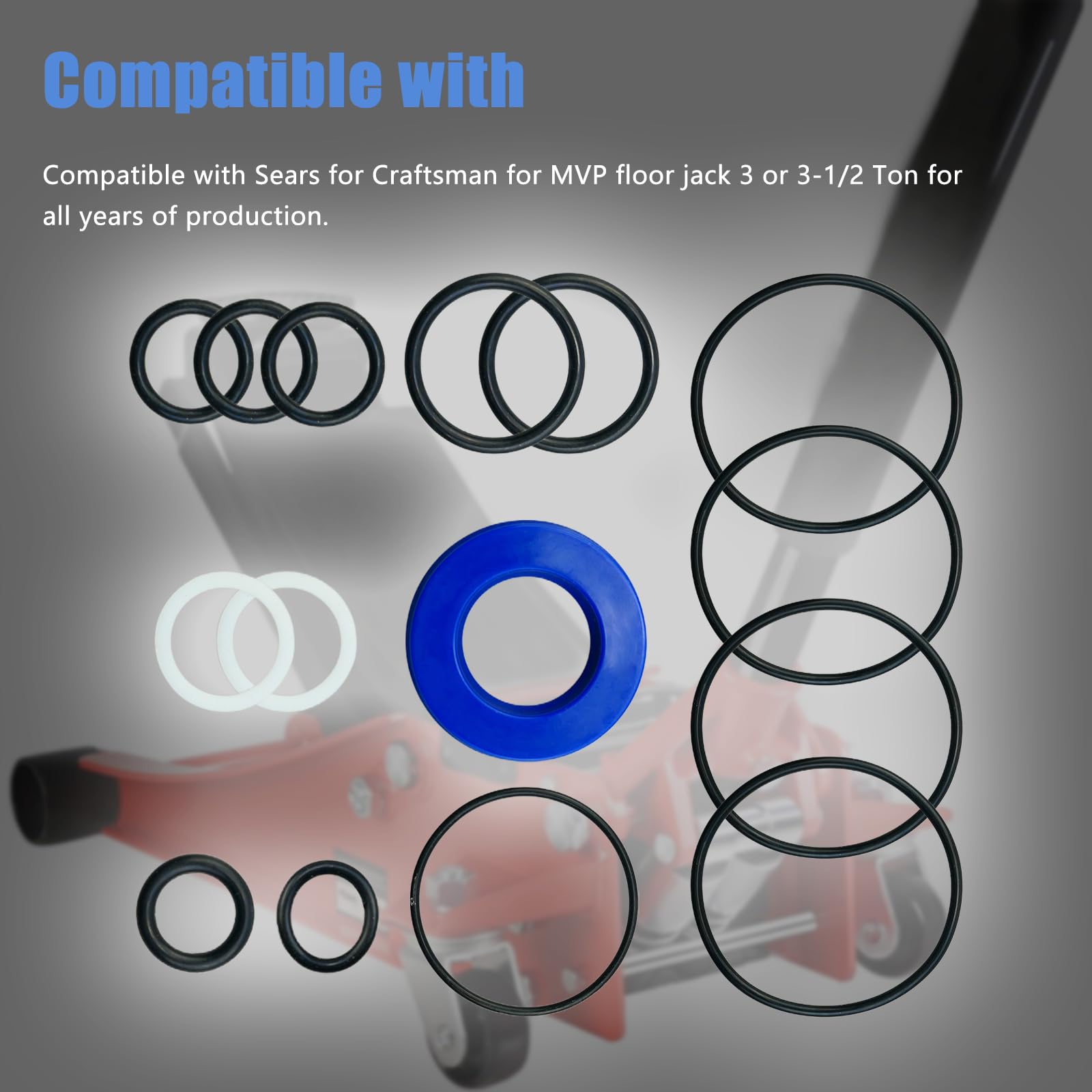 Amazon.com: 214.50136 Floor Jack Seal Replacement Kit Fit for