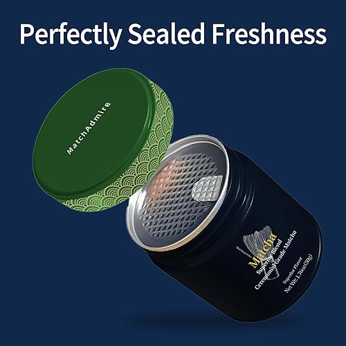 Miniatura 7 de MatchAdmire Matcha Superior Ceremonial Blend - Polvo de té verde matcha de grado ceremonial First Harvest (1.76 onzas (paquete de 1))