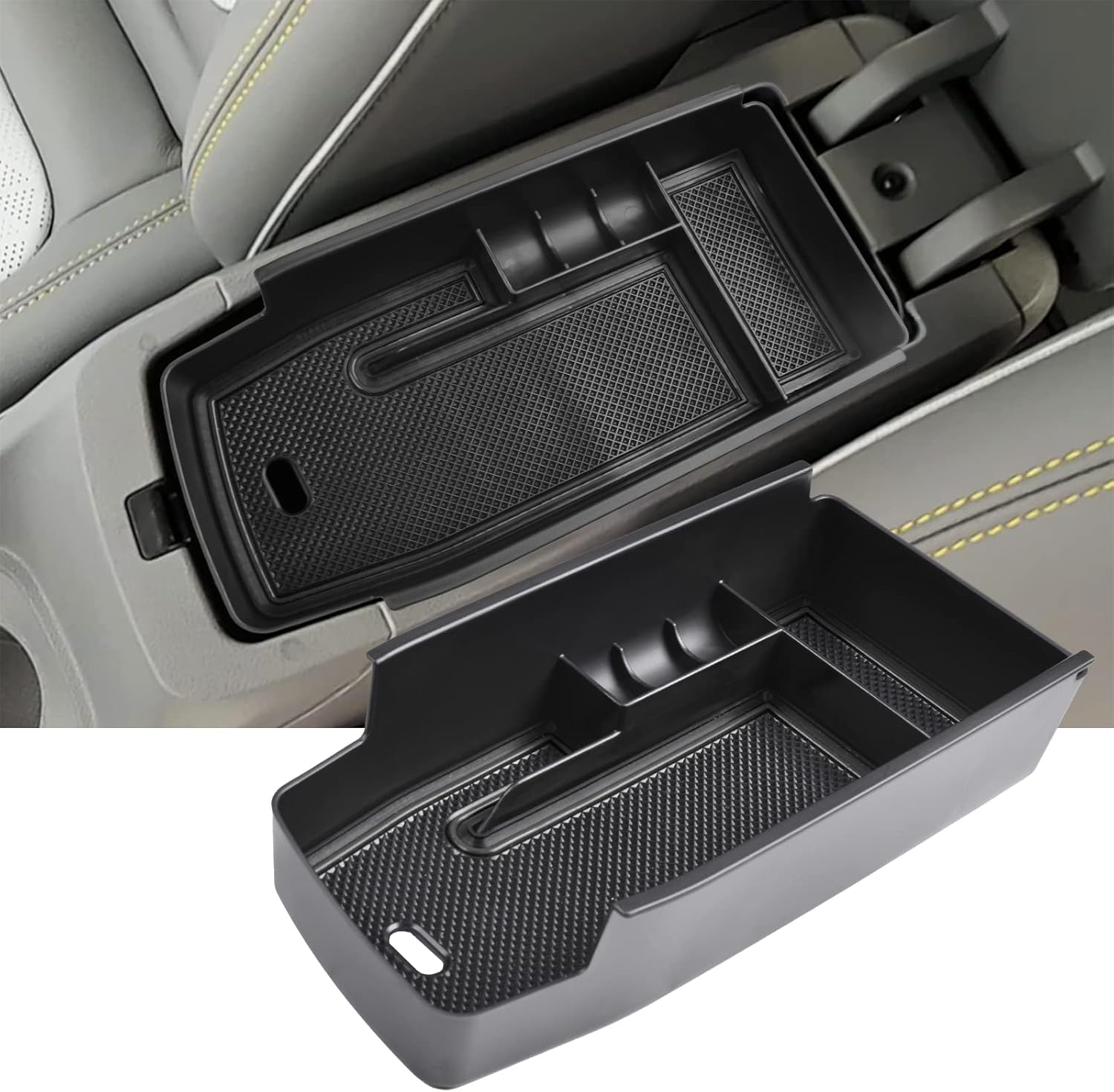 EDBETOS Center Console Organizer Tray Compatible with Chevy