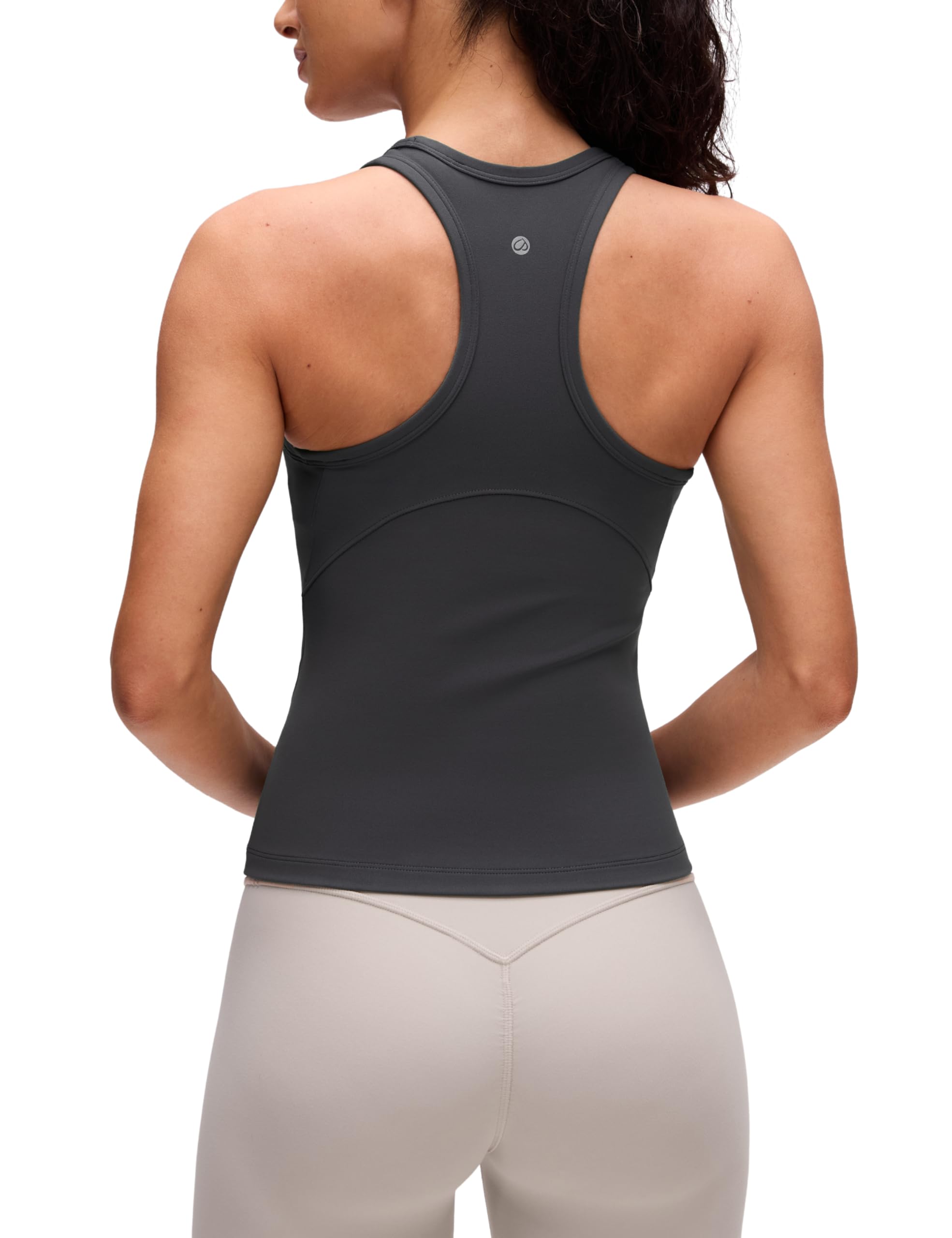 CRZ YOGA Butterluxe High Neck Tank Top