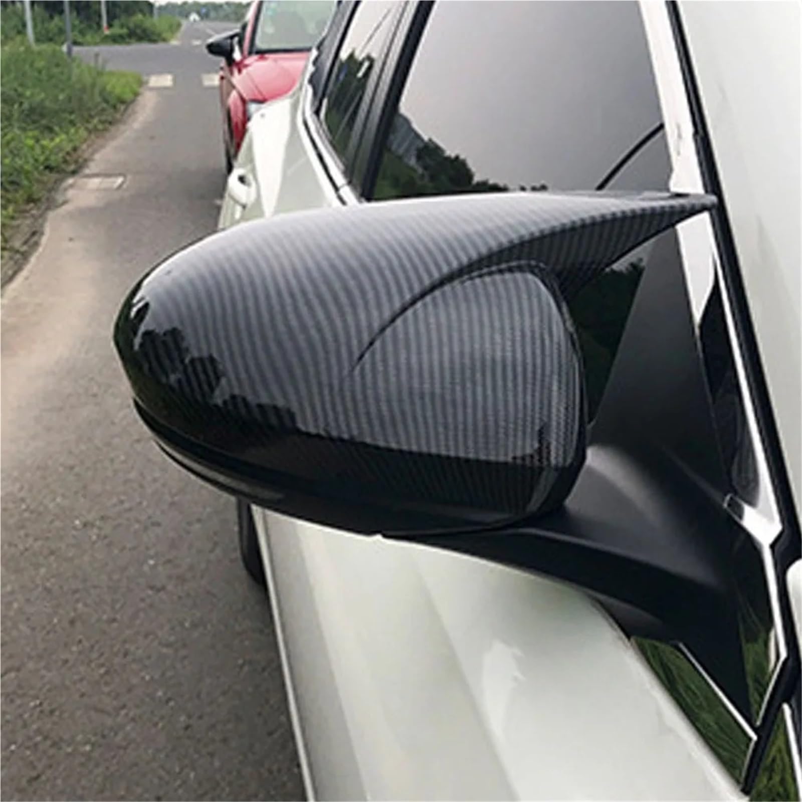 Naklejka przeciwmgielna na lusterko Pasuje do modeli NISSAN Altima 2019-2023 Sentra, pasuje do modeli Sylphy 2020-2023, osłona lusterka wstecznego.(Black)