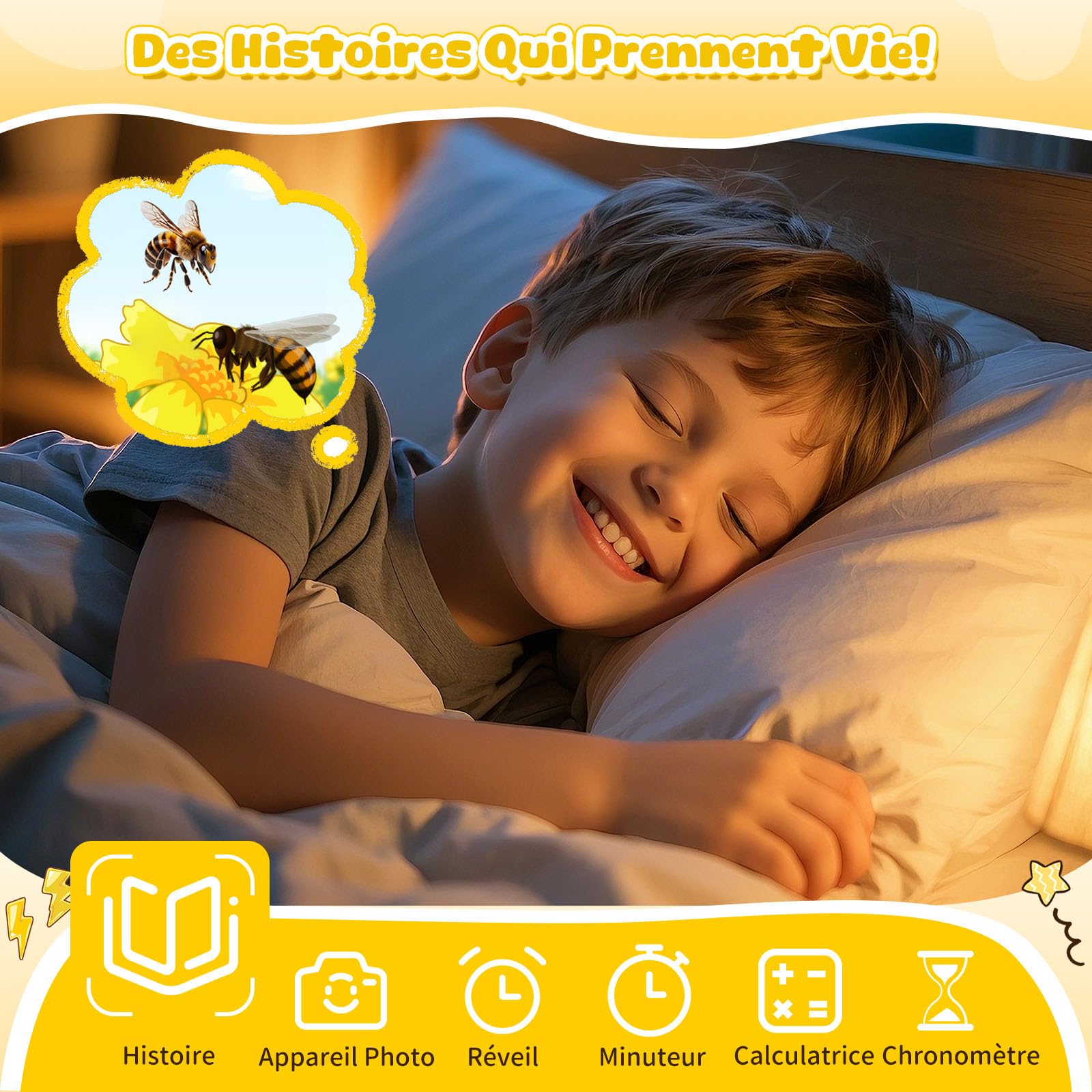 Téléphone Enfant, orantronx Téléphone Portable Enfant 3 4 5 6 7 8 9 10 11 12 Ans, 3.97" Smartphone avec 210 Jeux Éducatifs, 190 Dessins, Filles Garçons Jouet pour Anniversaire, Noël, Rentrée