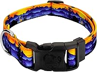 Vista 7 de Country Brook Petz - Collar ajustable de 1/2 pulgada para perros para razas pequeñas, medianas y grandes, colección deportiva y de camuflaje