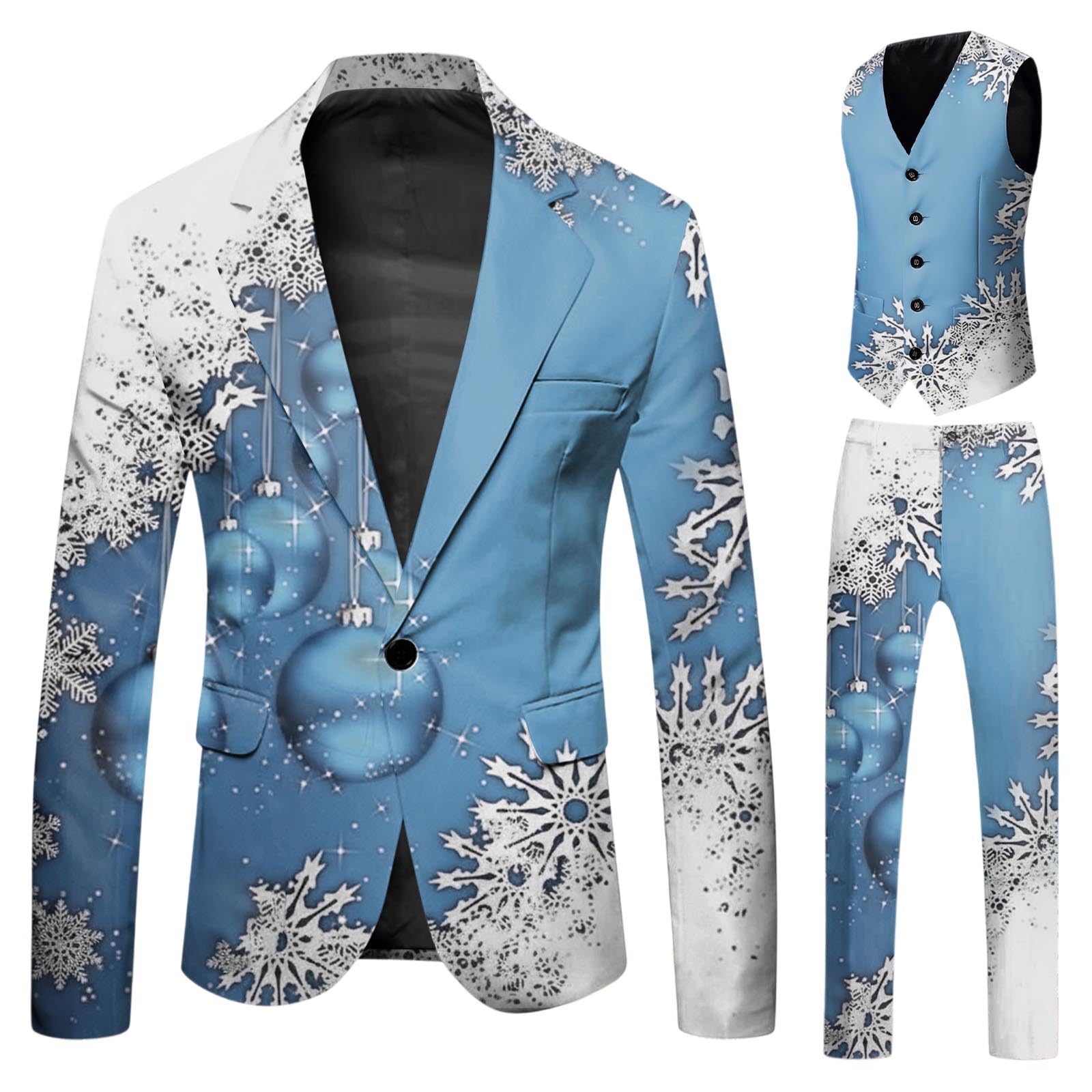 Elegantes dreiteiliges -Ensemble für Festliche Anlässe: Klassisches dreiteiliges Set Weste Hose