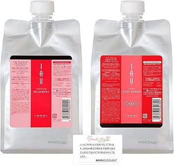 【ルベル】イオ クリアメント ＆ シルキーリペア 2500mlセット IAU（ルベル） ルベル イオ クレンジング クリアメント