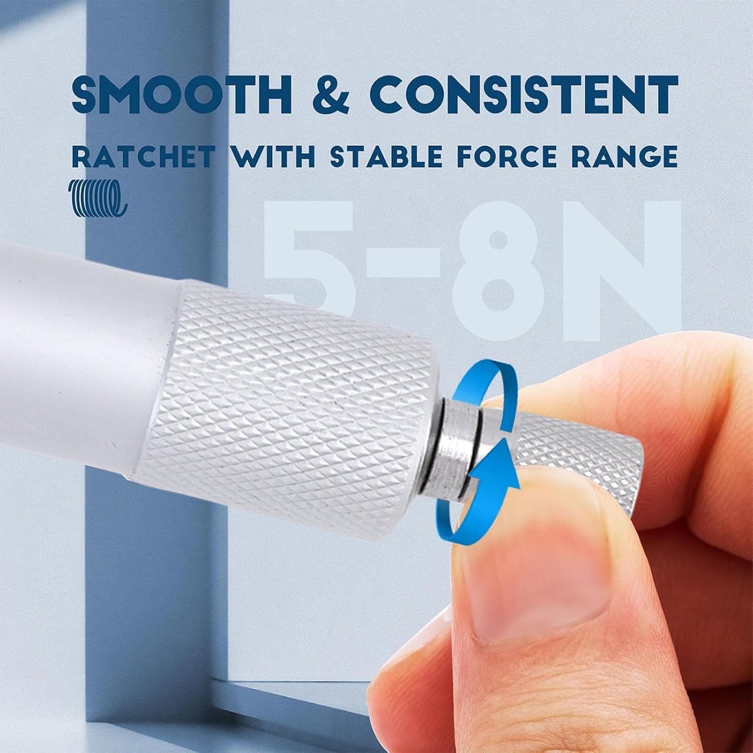 LiebeWH 6 Pcs Outside Micrometer Set 0-150mm Range Mechanical Micrometer Measuring Tool with 0.01mm Graduation and Accuracy for Machinist