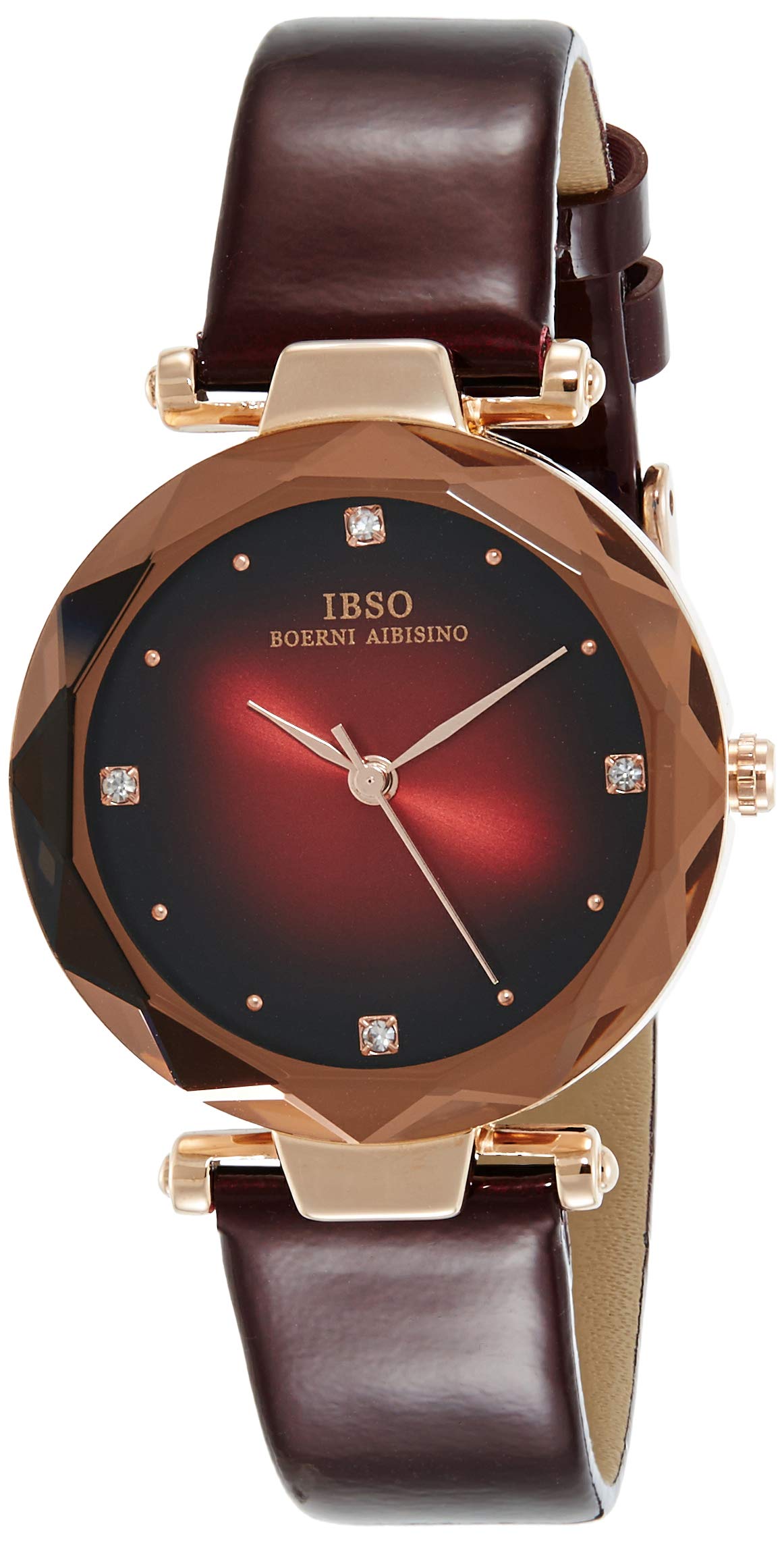 IBSOAnalog Red Dial Women's Watch - S8292lmr