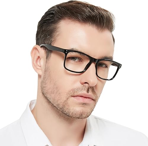 Miniatura 7 de OCCI CHIARI Gafas de lectura para hombres lectores rectangulares de moda (1.0 1.25 1.5 1.75 2.0 2.25 2.5 2.75 3.0 3.5 4.0 5.0 6.0)