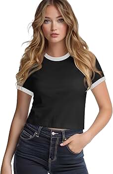 ★DIADORA★ WEEKEND RINGER SHORT SLEEVE T-SHIRT WOMEN OFF WH Stoic Ringer Short-Sleeve T-Shirt - Women's, Heather