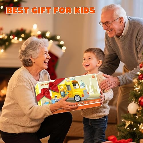 Vista 16 de Nicmore Juguetes para niños pequeños, camión de dinosaurios para niños: juguetes para niños de 2, 3, 4, 5 años, camión transportador de dinosaurios