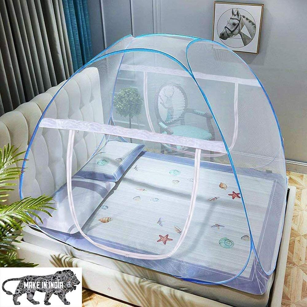 Hopz Mosquito Net Double Bed Nets for King Size Foldable Mosquitoes Net