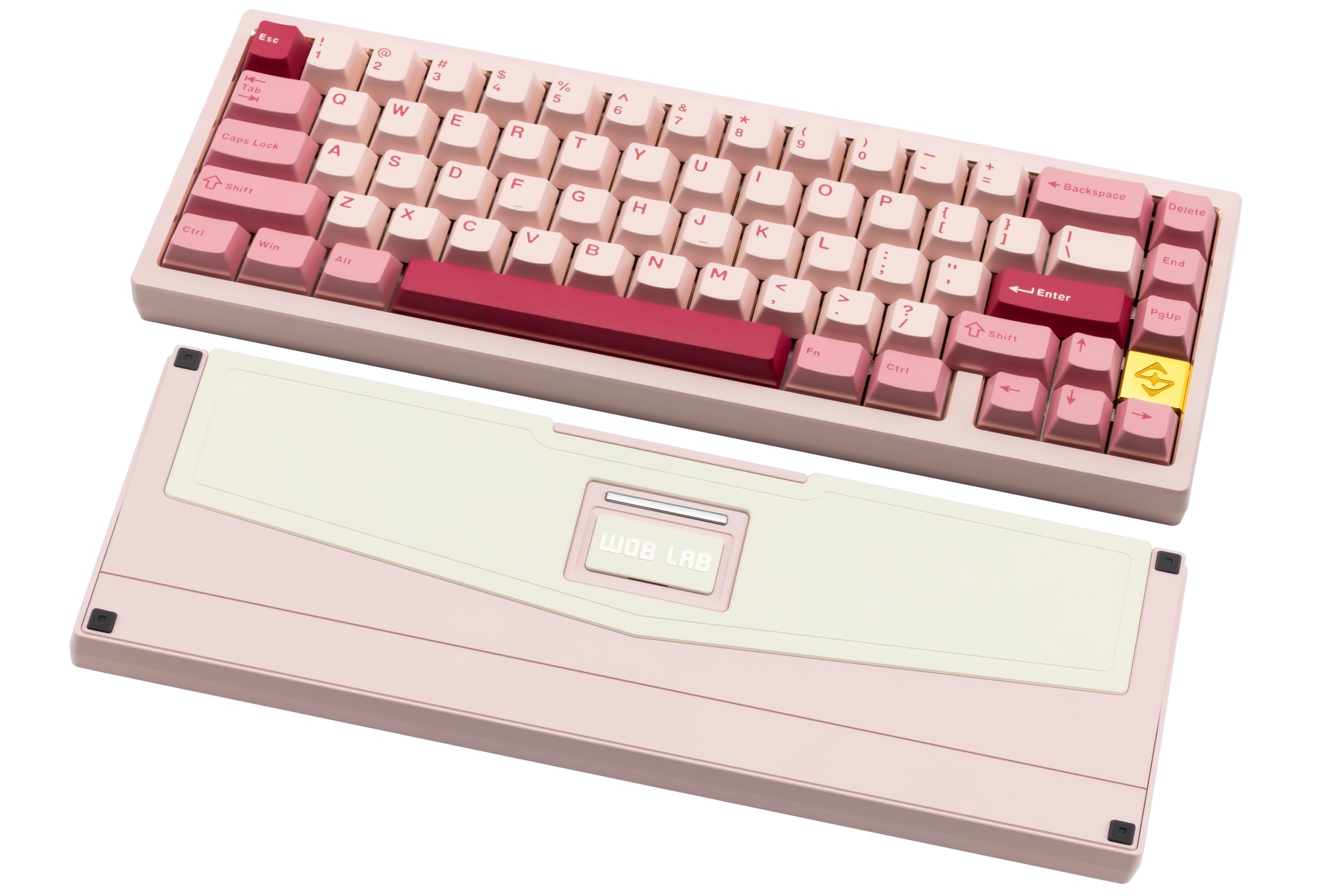 CutiePcs WOBKEY ZEN 65 Wired Mechanical Keyboard, Quick Release