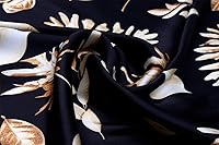 Vista 63 de Conjunto de bufanda de poliéster de gasa cuadrada de satén suave y grande para mujer, cuello de cabeza, multiuso, colores sólidos disponibles Azul