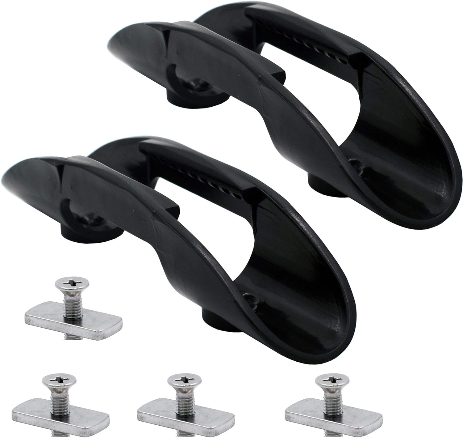 YYST Kayak Paddle Clip Holder Fishing Net Clip w Track Mount – No Track, No Paddle