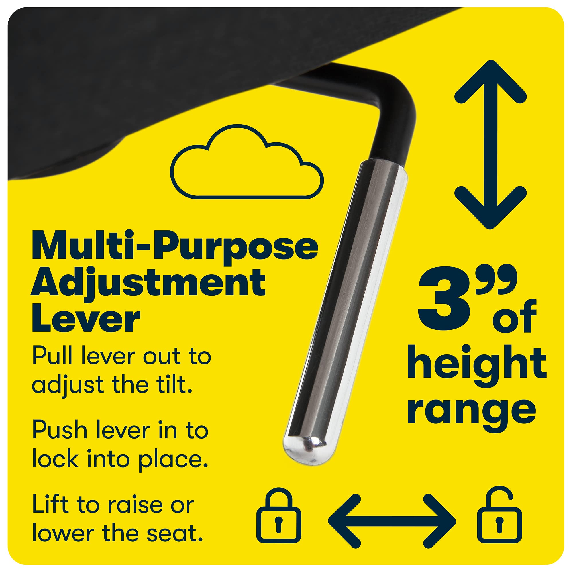 Serta Ashland Home Office Desk Chair with Button Tufted Mid-Back, Memory Foam Cushion and Padded Arms, Mid Century Modern Vanity Armchair with Wheels for Bedroom, Chrome Metal Base, Charcoal Gray