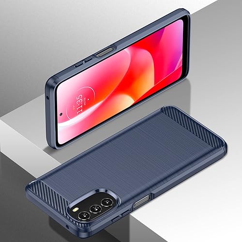 Miniatura 7 de Funda para Moto G 5G, Motorola Moto G 5G con protector de pantalla HD, a la moda, antideslizante, absorción de impactos, TPU flexible, parachoques