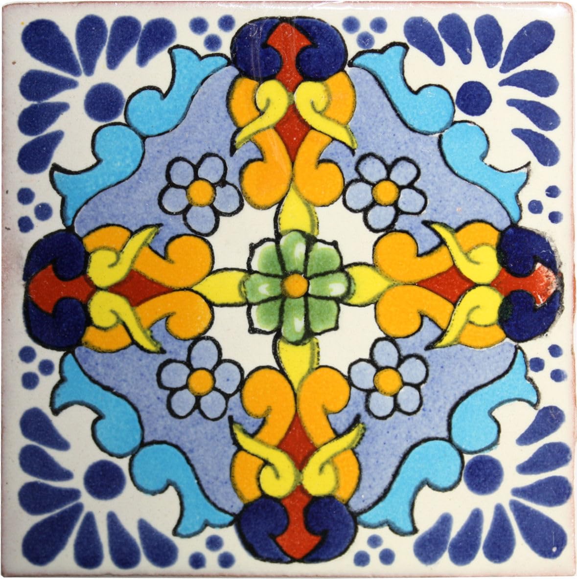 2x2 36 pcs Primavera Talavera Mexican Tile