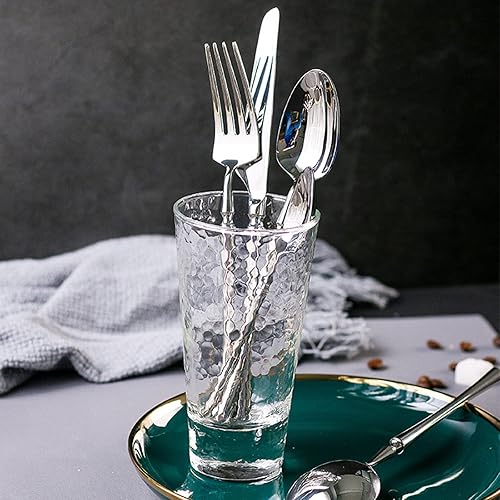 Miniatura 2 de Juego de cubiertos de 64 piezas para 16 cubiertos duraderos de acero inoxidable 1810 incluye cucharas tenedores cuchillos Navidad cocina boda