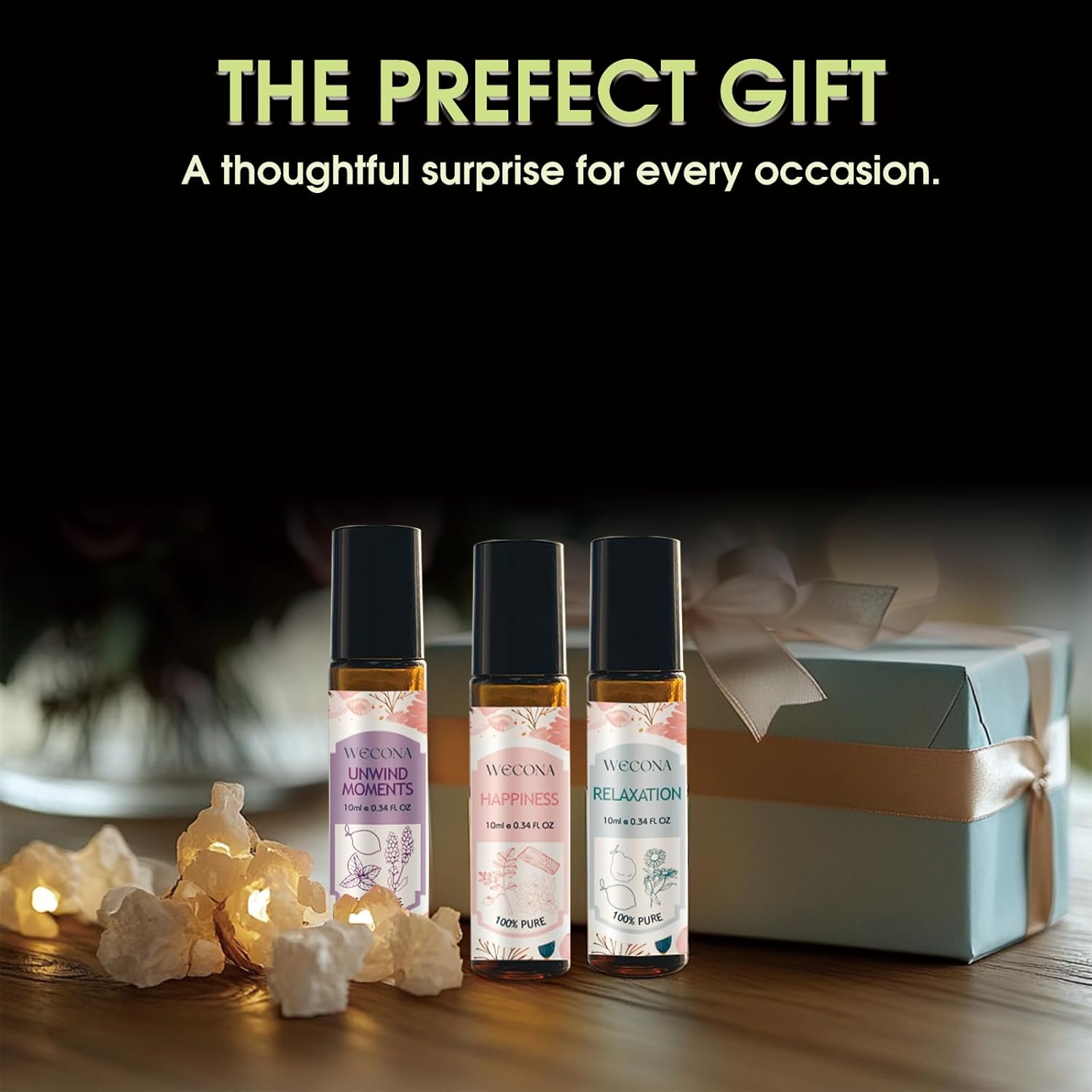 Aromatherapy Essential Oil Roll-On Set – 6x10ml Essential Oil Blends with Roller Bottles, Portable Essential Oils for Diffusers for Home,Relaxing Gift for Women & Men - Image 7