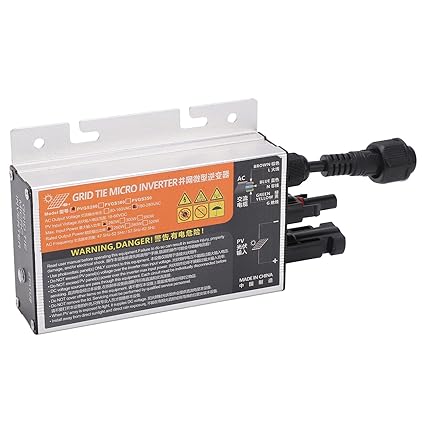 Micro Grid Tie Inverter, PVGS Solar Micro Grid Tie Inverter Solar Power PV Inverter Power Inverter 1860V(260W 110V) (PVGS-350W(18-60V) 110V)