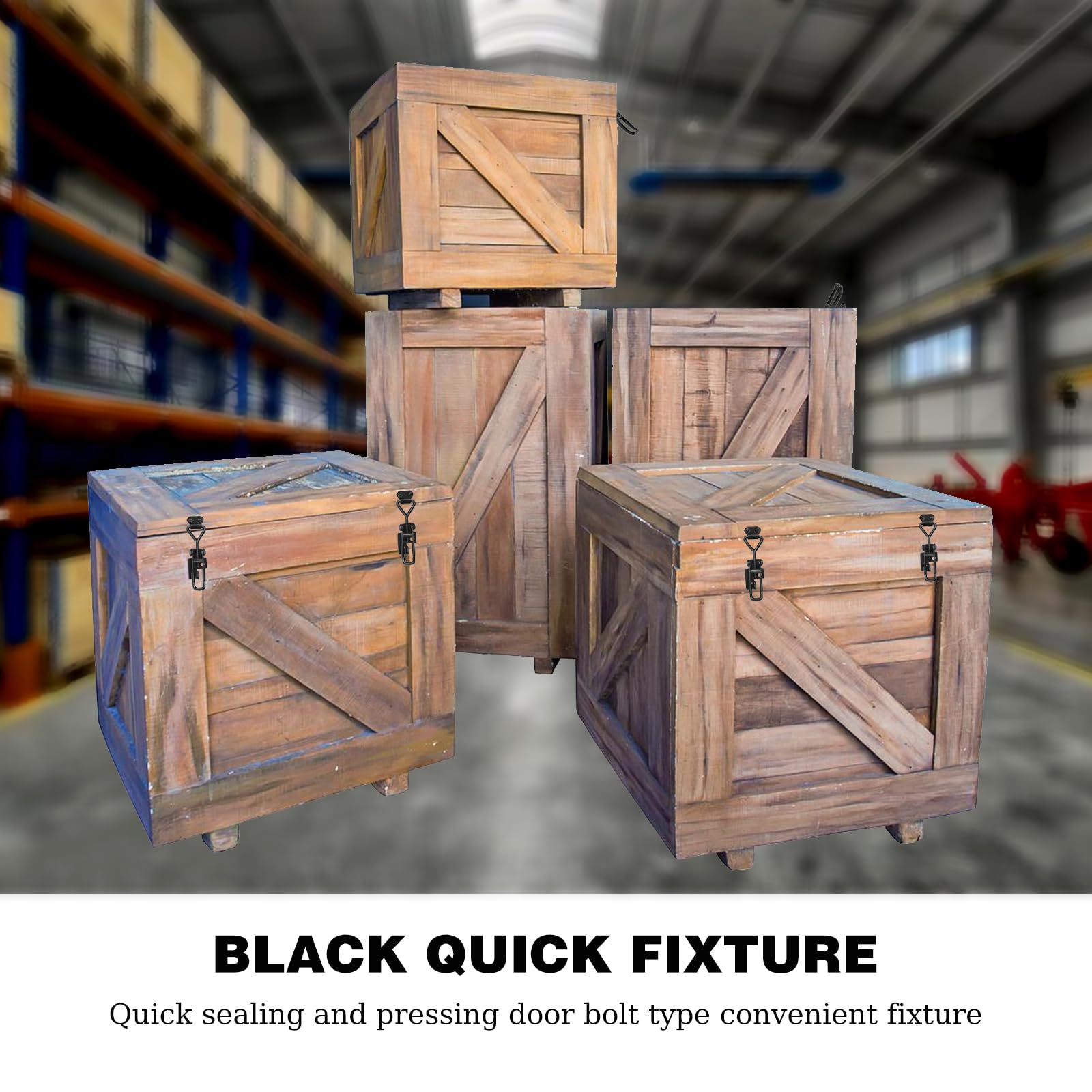 Morsetti A Leva Regolabili - 10 Pezzi Per Armadi, Cassetti E Finestre, Bloccaggio Sicuro E Stabile - Foto 4