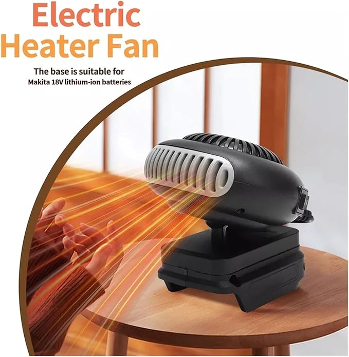 Calefactor Eléctrico Portátil Convector 18V miniatura 4