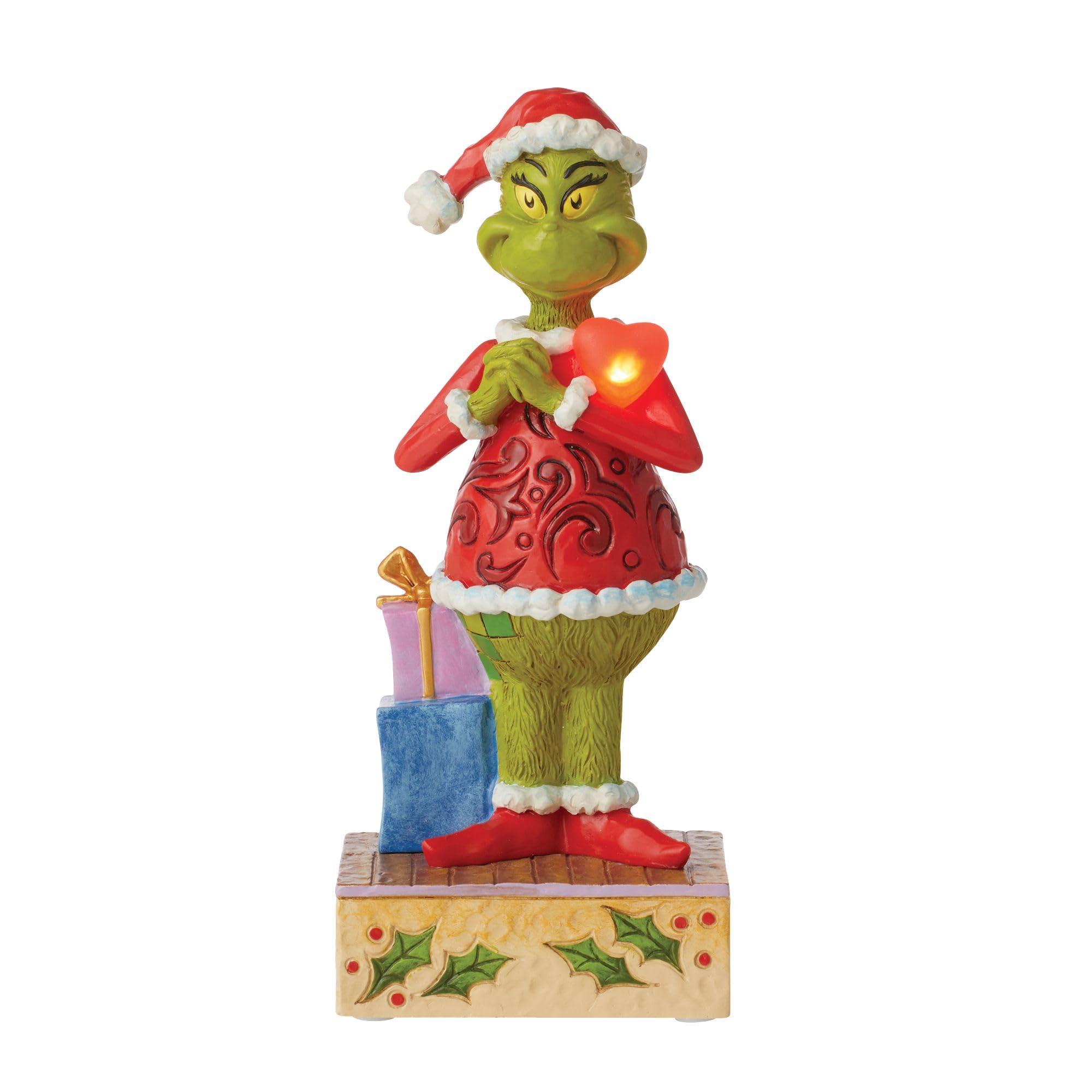 Amazon.com: Enesco Jim Shore Dr. Seuss The Grinch with Large Red